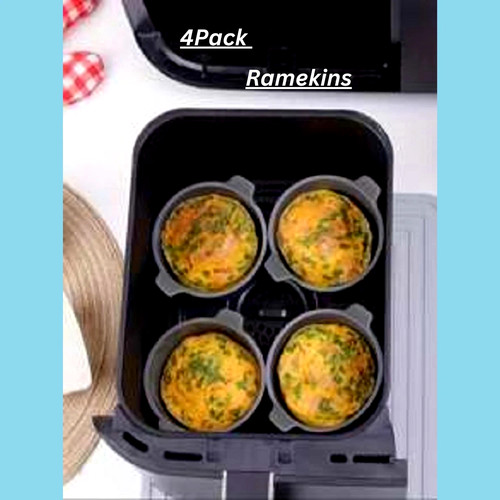 4pcs silicone ramekins - 4pcs,
