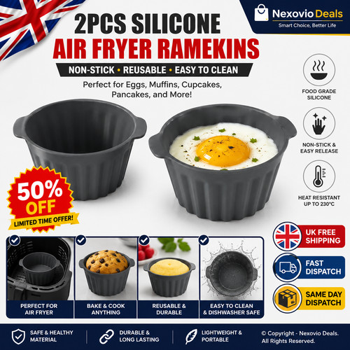 2pcs silicone ramekins for air - silicone,