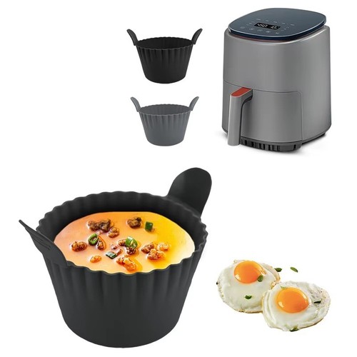 Silicone egg poacher - egg, ramekins