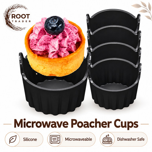 Silicone egg poacher ramekins - poacher,