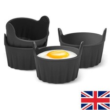 1-12PCS Silicone Egg Poacher
