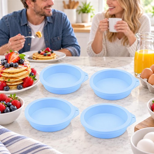 Round silicone ramekins - silicone,