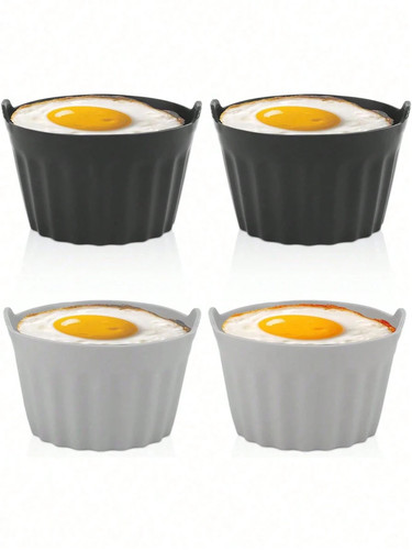 4pcs silicone ramekins - for, air
