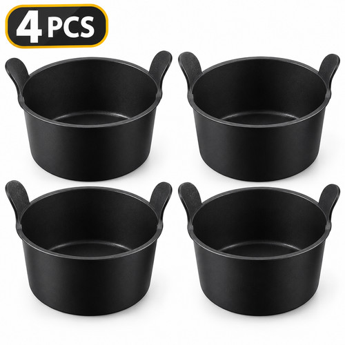 4pcs silicone ramekins - 4pcs,