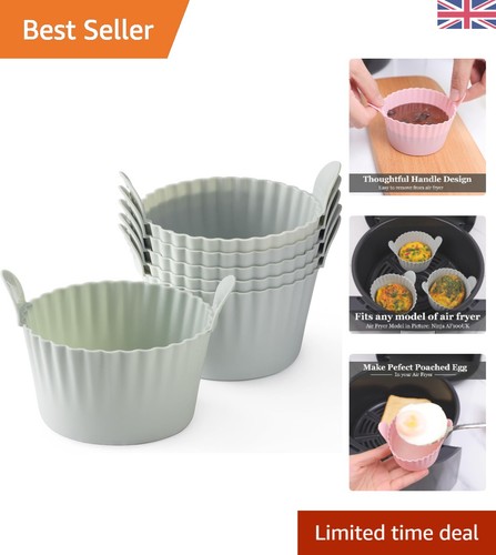 Elegant grey silicone ramekins - grey,